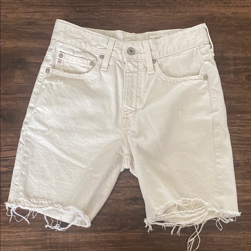 AG-Ed denim ex-bf shorts